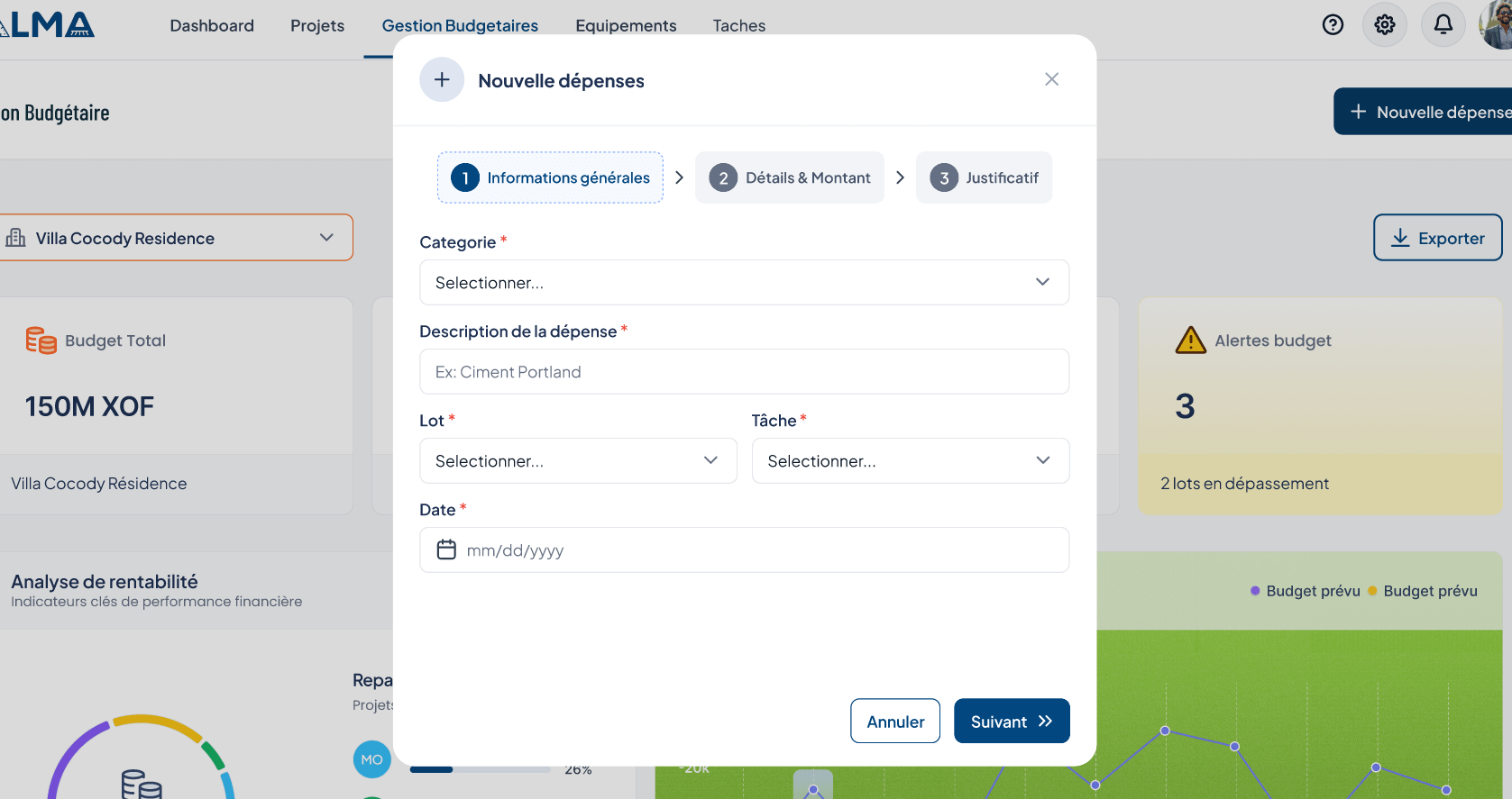 ALMA — Contrôle qualité