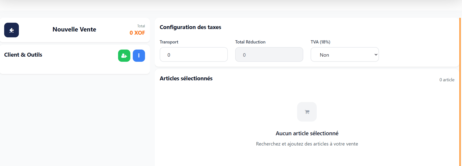 TOCK — Gestion des stocks
