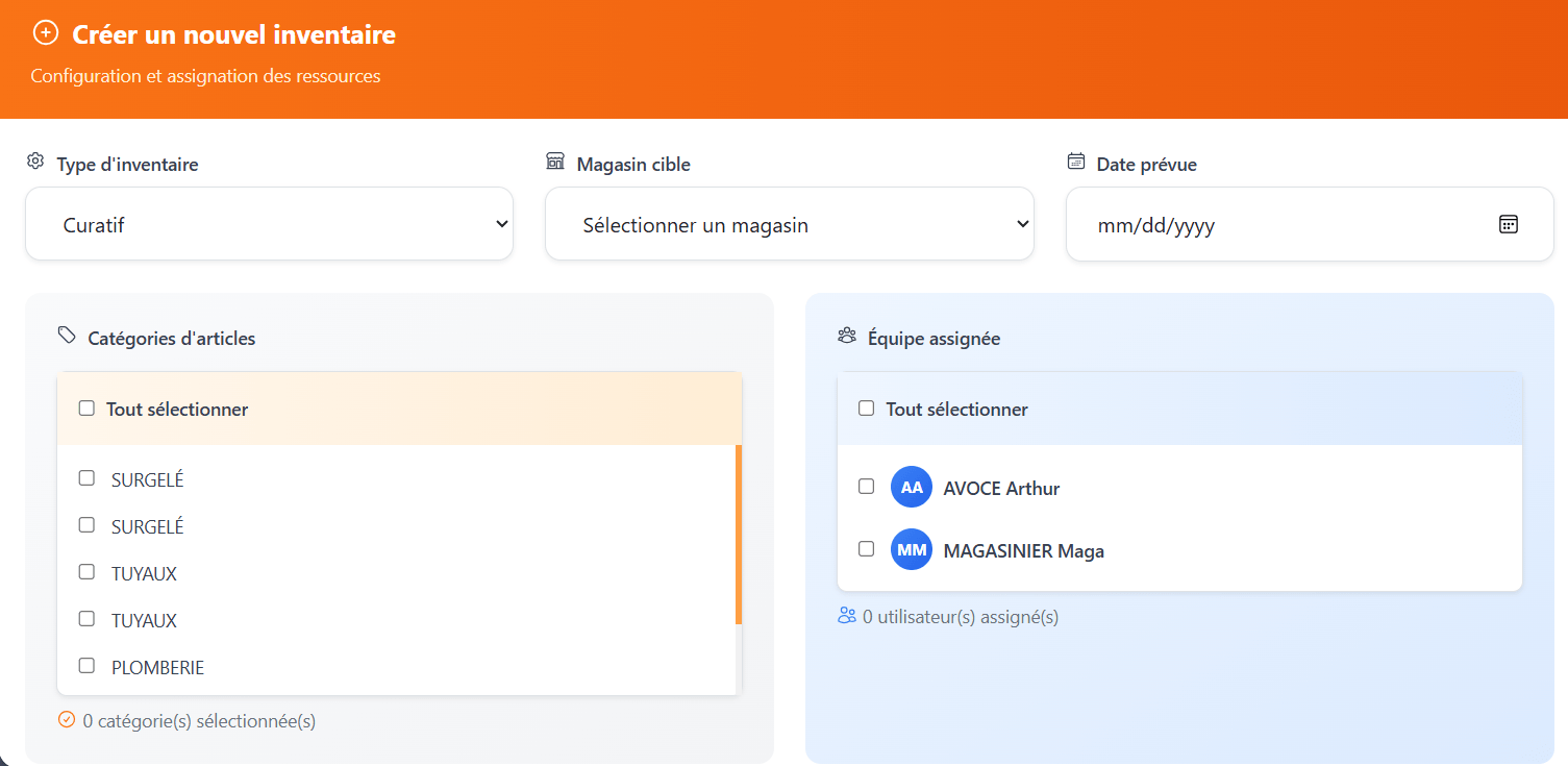 TOCK — Facturation